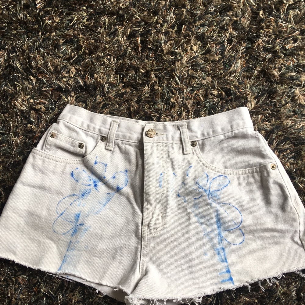 Bill Blass customized shorts.